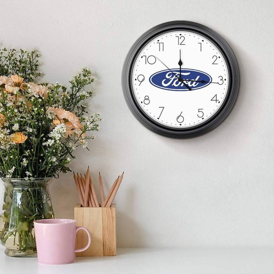 フォード時計 ウオールクロック 壁掛け時計 フォードロゴマーク Ford Logo Wall Clocks 高級車掛時計 アート時計 高級外車