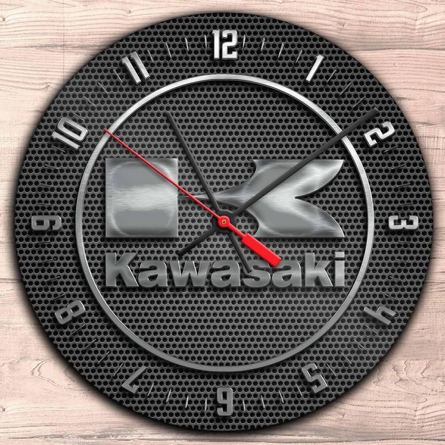 カワサキ掛時計 掛時計 ウオールクロック 壁掛け時計 名車時計 カワサキ掛時計 掛時計 ウオールクロック 壁掛け時計 名車時計