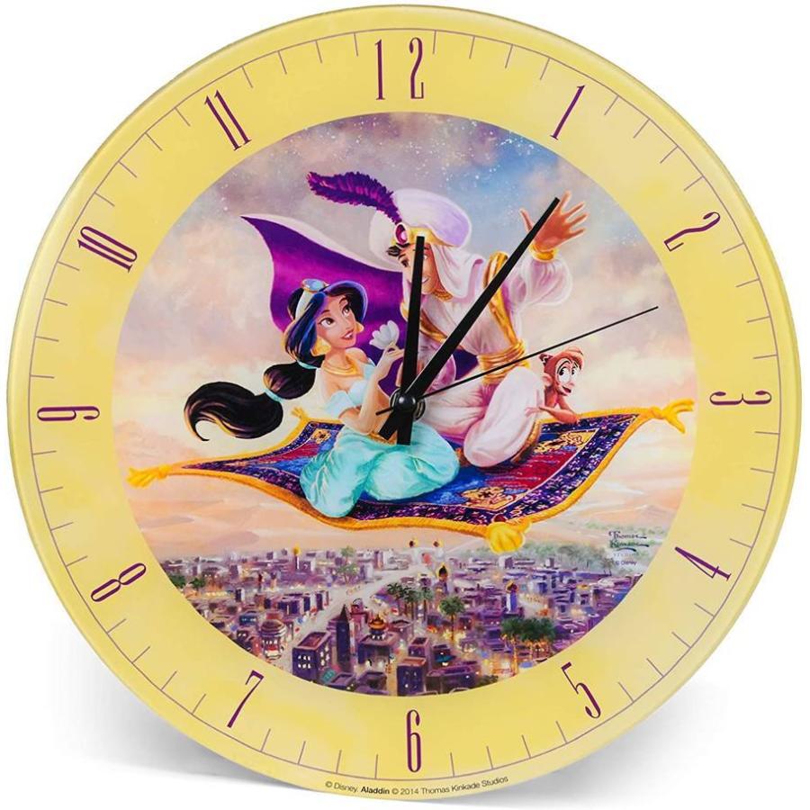 Disney 壁掛け World ディズニーワールド掛時計 Jasmine Aladdin 時計 Clock ディズニーワールド掛時計 壁掛け ウオールクロック かわいい時計 ディズニープリンセス アラジン時計 Akt8 And Wall 時計