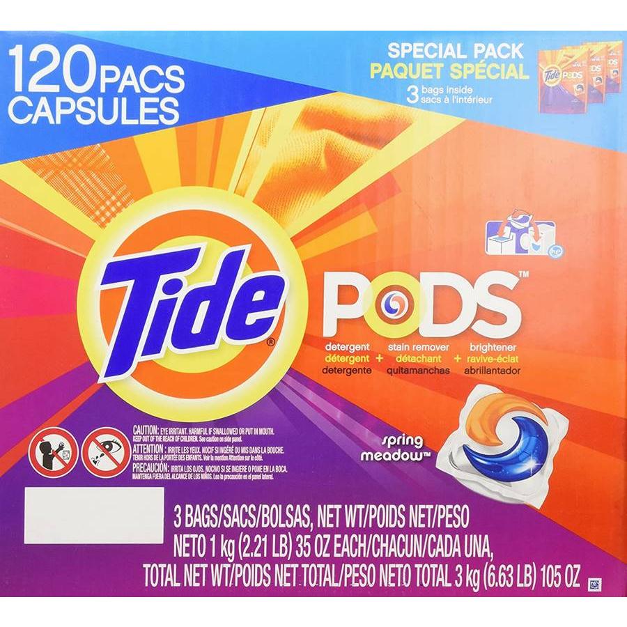 タイド　Tide　 ジェルボール　アメリカ洗濯洗剤　　まとめ売り　大量 タイド 洗濯洗剤 ジェルボール120個入り Tide 156737 PODS : akt8