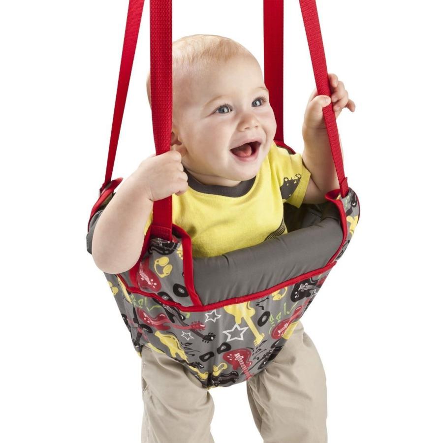 イーブンフロー ジャンプアップ ベビージム エクササイズ ロックンロール Evenflo ExerSaucer Door Jumper