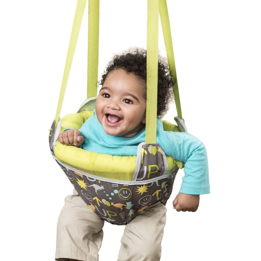 イーブンフロー ジャンプアップ ベビージム エクササイズ アップ Evenflo ExerSaucer Door Jumper, Up