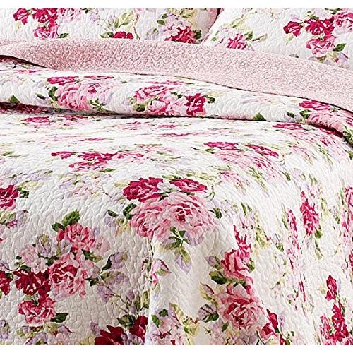 LAURA ASHLEY（ローラアシュレイ） ベッドカバー ピロカバー 3点セット