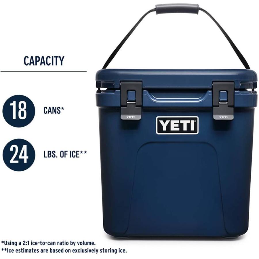 イエティ ローディ クーラーボックス アウトドア キャンプ BBQ ボックス 保温保冷ボックス ネイビー YETI Roadie 24 HARD Cooler Navy｜akt8｜07