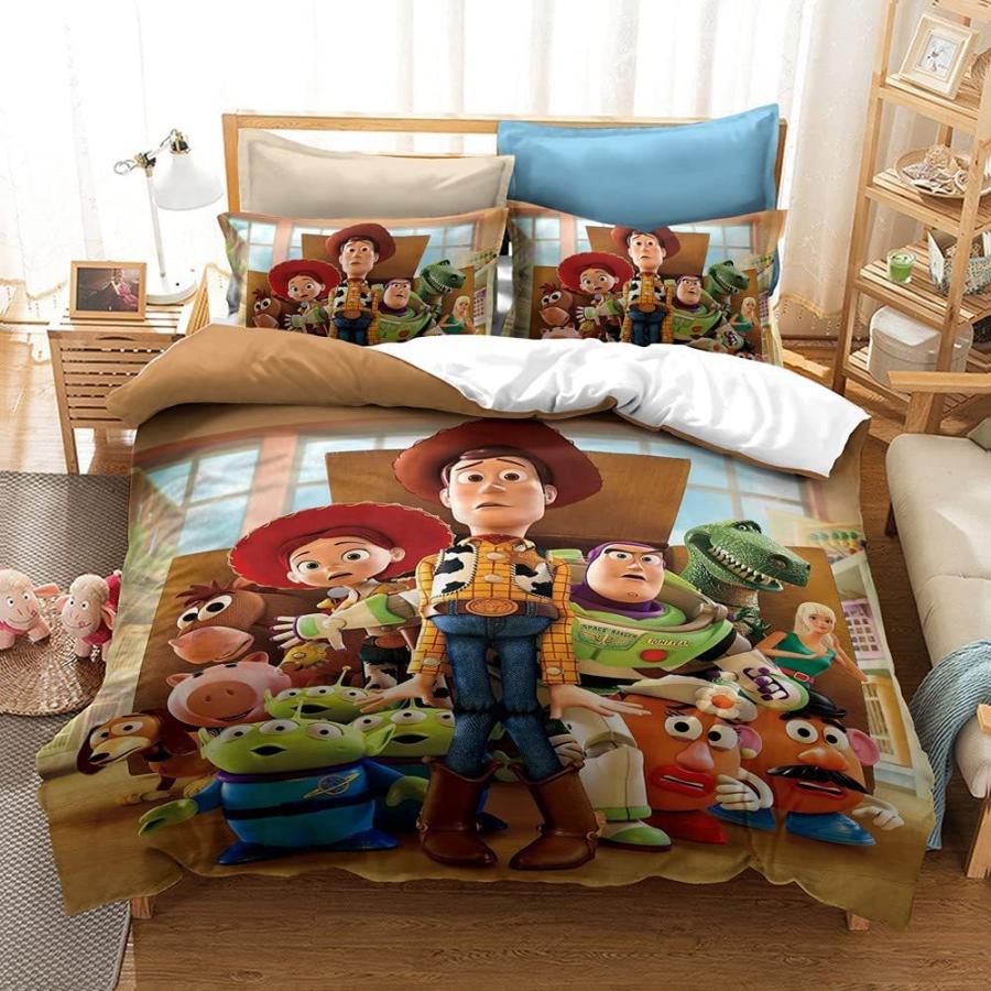 トイストーリー布団カバーセット 布団カバー ピロカバー ウッディ バズライトイヤー Duvet Cover Set Toy Story Bedding  Set Cartoon 枕カバー 寝具カバーセット :4001229:akt8 - 通販 - Yahoo!ショッピング