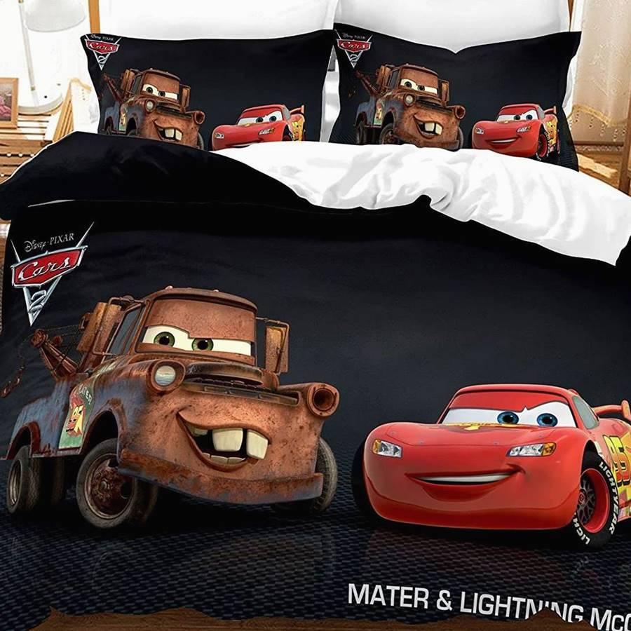 PIXAR カーズ布団カバーセット 布団カバー ピロカバー ライトニング