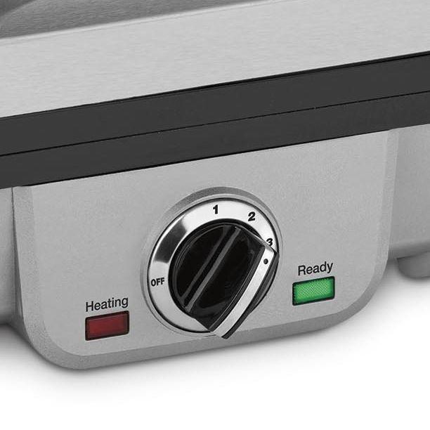 クイジナート ワッフルメーカー 4枚焼 パンケーキプレート付 Cuisinart WAF300 Belgian Waffle Maker