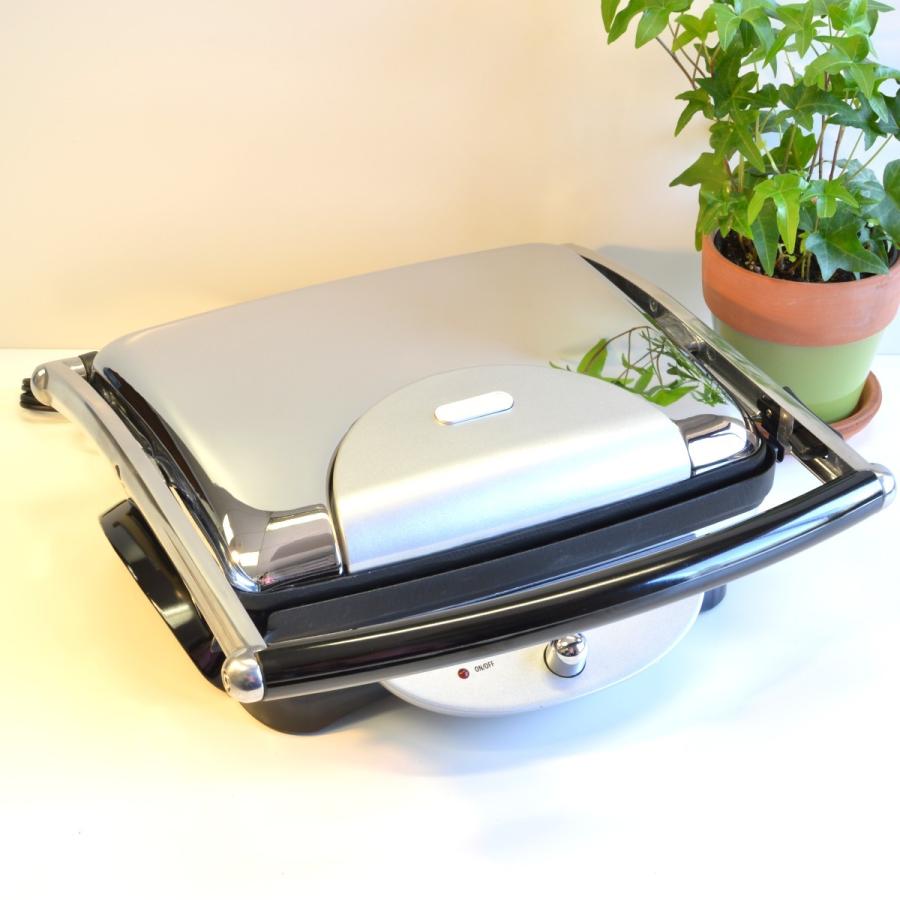 パニーニメーカー グリルメーカー デロンギ サンドメーカー お肉料理などに De'Longhi CGH800 Contact Grill and Panini Press ステーキ ハンバーグ