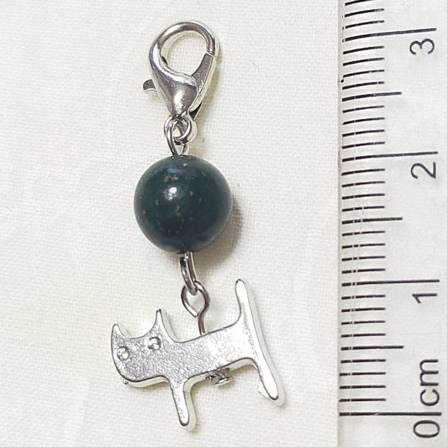 アズロマラカイト cats ねこ ネコ 猫ちゃん カニカン付 天然石 チャーム バッグチャーム キーホルダー スマホアクセサリー マスクピアス お守り ハロウィン |  | 01
