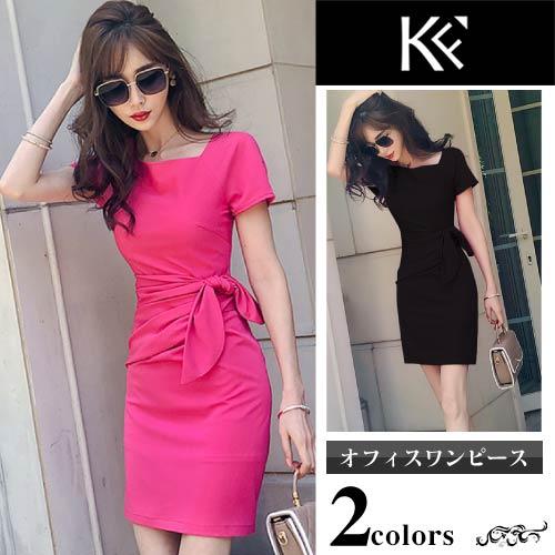 人気ブランドを ワンピース レディース 40代 きれいめ 50代 30代 上品 ドレス スクエアネック タイト サイドリボン 19slpd287xyz Ak Trading 通販 Yahoo ショッピング 即日出荷 Loopbiketours Com