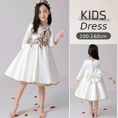 白 子供ドレス 女の子 キッズ パーティー 入園 結婚式 発表会 可愛い おしゃれ 安い ワンピース 子供服 卒園式 入学式 パーティードレス フォーマル クリスマス Www Mobilla In