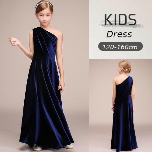 女の子 ドレス ピアノ 発表会 安い 青 おしゃれ 160 150 140 130 1 Www Ghostpresenter It