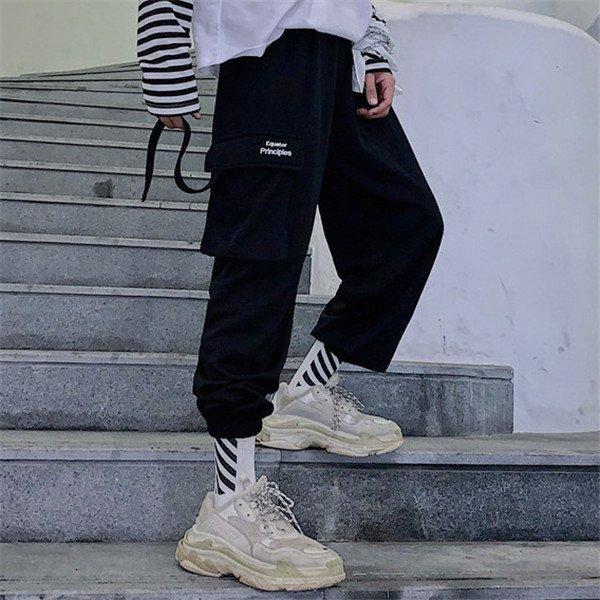 特価 原宿系 ファッション 韓国 スタイル レディース ロングパンツ カラフル 個性派 かわいい 奇抜 青文字系 カジュアル パンツ Coyotejournal Com