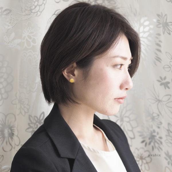 天然琥珀K18Goldアンティークハニーアンバーピアス 送料無料 Sランク  