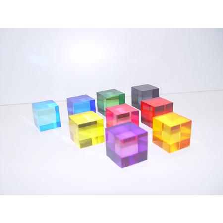 アクリルキューブ（ブロック）50mm50mmX50mm : アクリルアイ