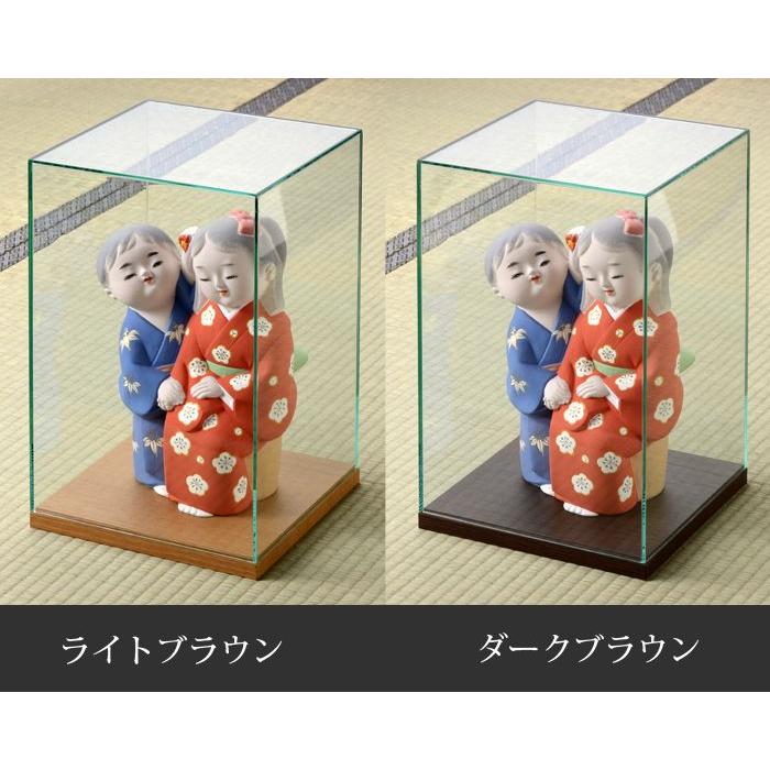 木製ガラス蓋付きディスプレイケース アクセサリーケース ナインマーケ パイン ディスプレイケース 天然木