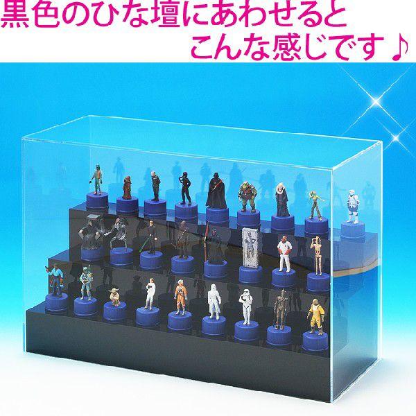 W590 ひな壇3段専用 アクリルケース W600×H310×D190mm コレクション