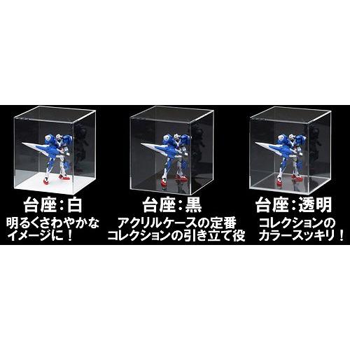 アクリルケース 透明 W100mm H100mm D100mm 【台座あり】 コレクション