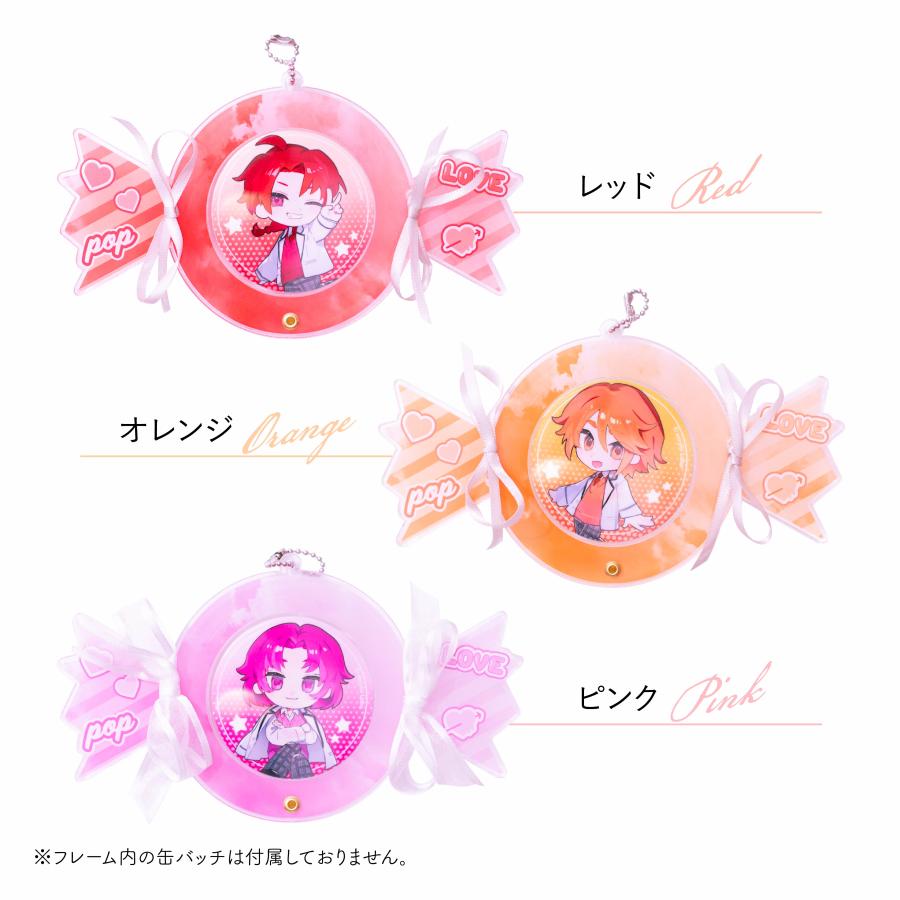 ＼雑誌anan掲載商品／ 缶バッジフレーム 推し活グッズ おしゃれ 可愛い SNS映え キャンディ ギフト キーホルダー 缶バッジ フレーム |  | 04