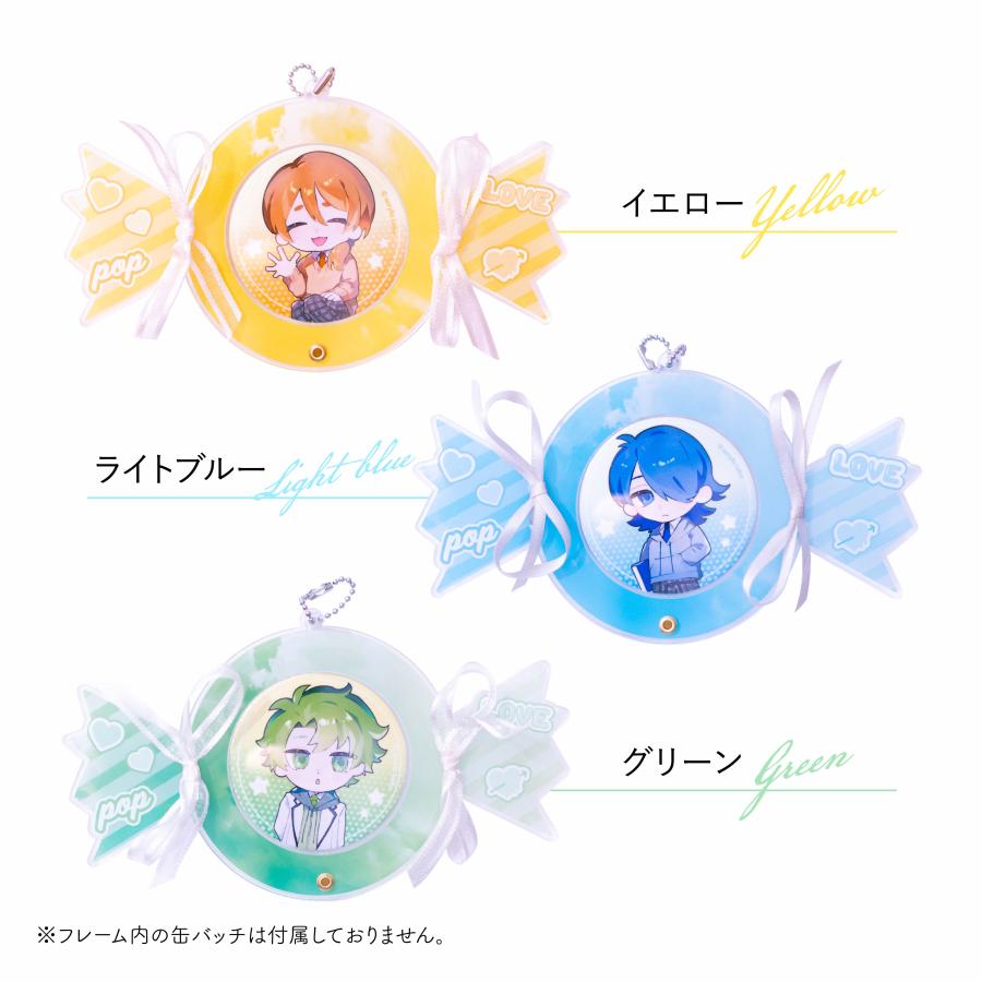 ＼雑誌anan掲載商品／ 缶バッジフレーム 推し活グッズ おしゃれ 可愛い SNS映え キャンディ ギフト キーホルダー 缶バッジ フレーム |  | 05