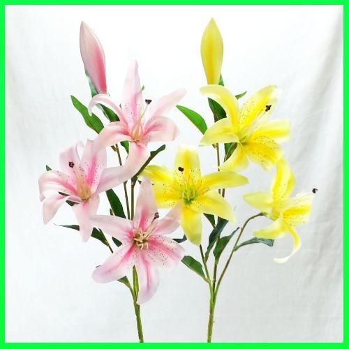 造花 夏 カサブランカ 仏花 タイガーリリー ３ ゆり ユリ 百合 ディスプレイ アレンジ アートフラワー Fa 6775 Fa6775 Fa 6775 アクセソワール 通販 Yahoo ショッピング