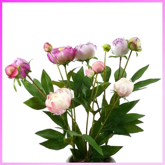 造花・春）ミニボタンブッシュ / ピオニー ぼたん 牡丹