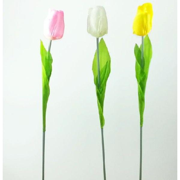 造花・春) チューリップ（水滴付）・ちゅーりっぷ｜FS-7697 : アクセ