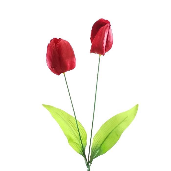 造花 春 チューリップ ２ ちゅーりっぷ 鬱金草 ディスプレイ アレンジ アートフラワー Fs 74 Fs 74 アクセソワール 通販 Yahoo ショッピング