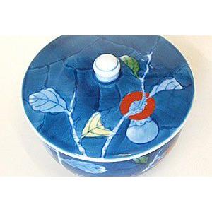 有田焼 フタ付五客湯のみ 高級 茶器 和食器 湯のみ 五客湯のみ 濃柿五