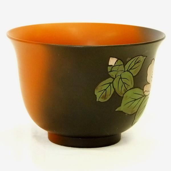 常滑焼 湯のみ 石龍窯 手作り 5個セット 五客湯のみ 窯変山茶花五客