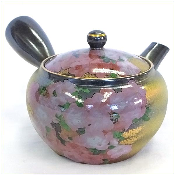 急須 おすすめ 使いやすい おしゃれ くるくる急須 ステンレス製の固定式茶こしアミ付 かぶら黒泥皐月 A 111 有限会社 阿久津茶舗 通販 Yahoo ショッピング