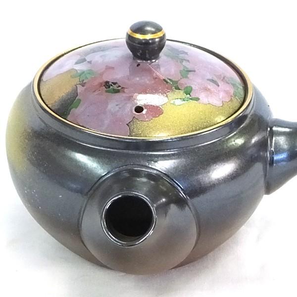 急須 おすすめ 送料無料 使いやすい おしゃれ くるくる急須 ステンレス製の固定式茶こしアミ付 かぶら黒泥皐月 A 111 有限会社 阿久津茶舗 通販 Yahoo ショッピング