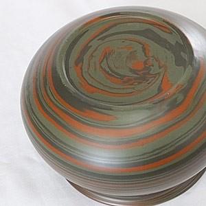 常滑焼 【練込（小）】ねりこみ 建水 茶こぼし 日本製 茶器 茶道具