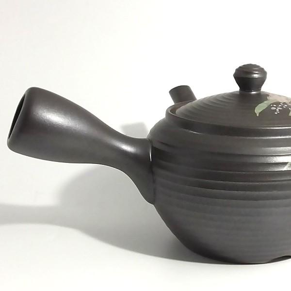 大きい急須 横手 急須 国産 使いやすい ステンレス製の固定式茶こしアミ付 かぶら黒泥カトレア No8095 有限会社 阿久津茶舗 通販 Yahoo ショッピング