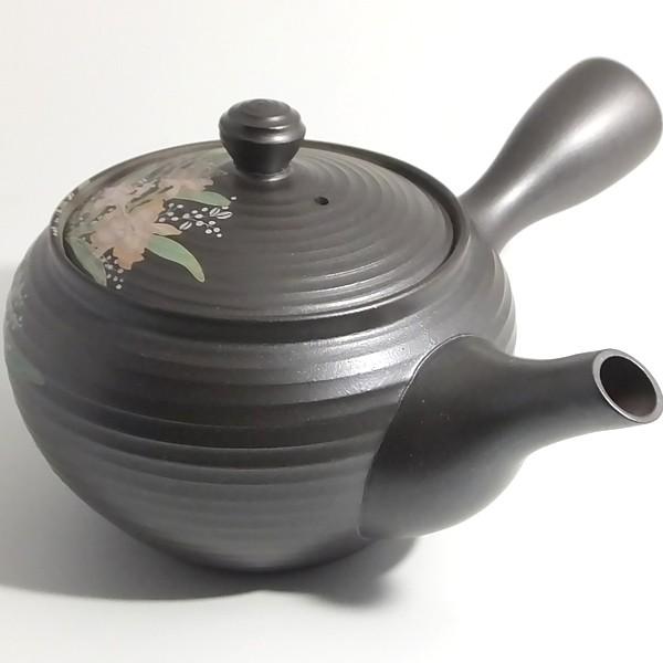 大きい急須 横手 急須 国産 使いやすい ステンレス製の固定式茶こしアミ付 かぶら黒泥カトレア No8095 有限会社 阿久津茶舗 通販 Yahoo ショッピング