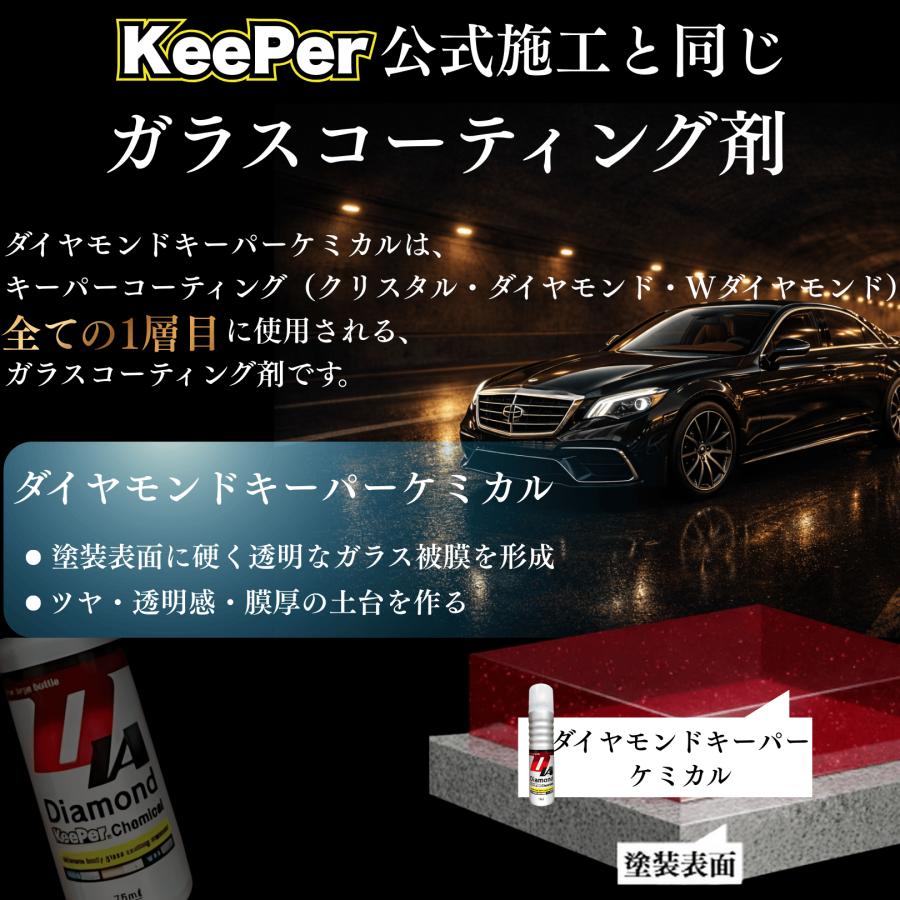 KeePer技研 ダイヤモンドキーパー コーティング ケミカル 75ml KeePer