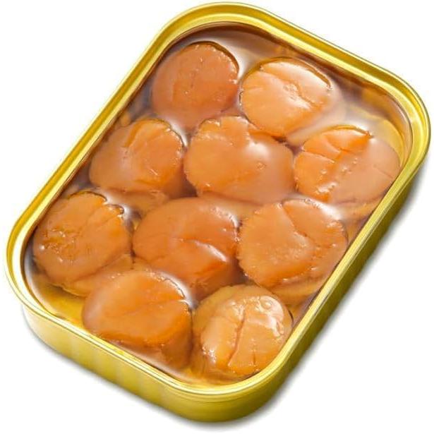 竹中缶詰 天の橋立 ホタテ貝柱燻製油づけ 帆立 オイル漬け 魚 備蓄用