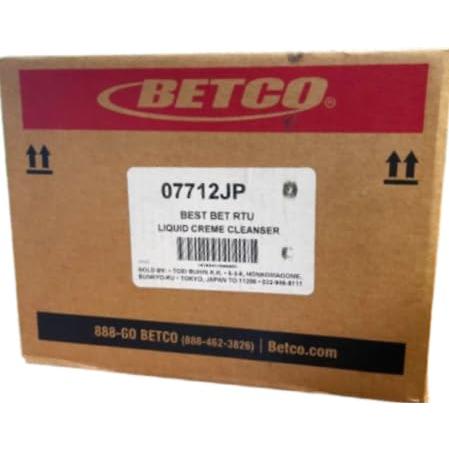 ベトコ ベストベット 946ml 12本 クレンザー 液体 クリーム 酸性洗剤 BETCO 強力 研磨剤 シンク 台所 水垢 水回り ステンレス 浴槽 トイレ (ベスト12本+取説)の画像
