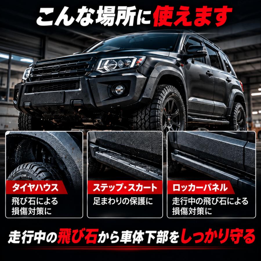 イチネンケミカルズ チッピング塗装 スプレー NX83 チッピングブラック