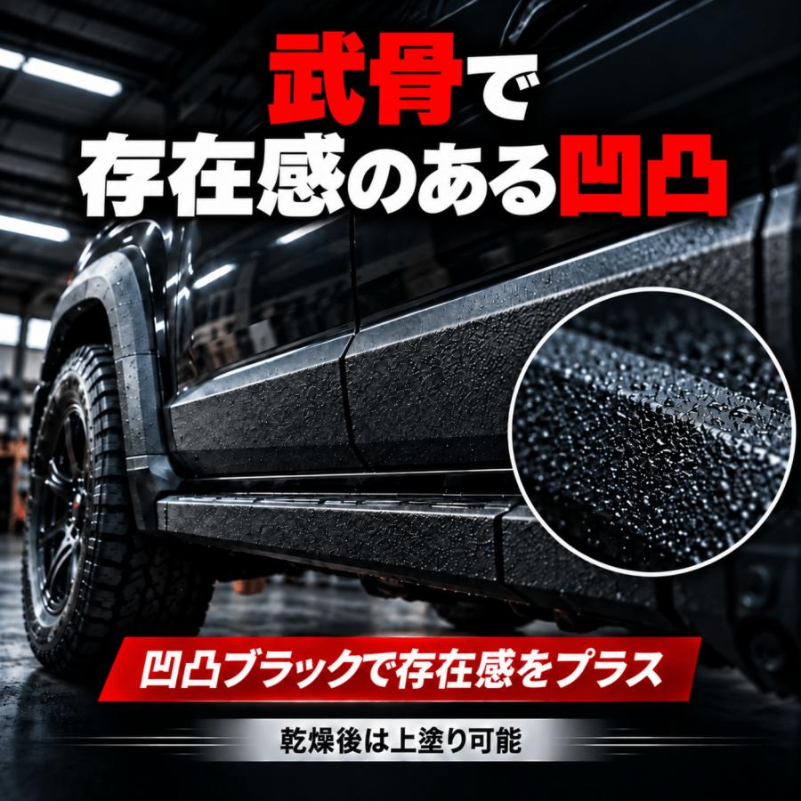 イチネンケミカルズ チッピング塗装 スプレー NX83 チッピングブラック