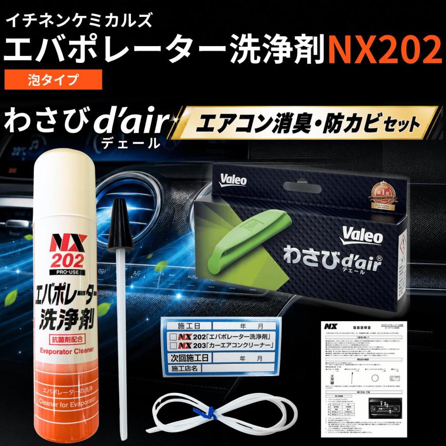 イチネンケミカルズ エバポレーター クリーナー 洗浄剤 車 わさび