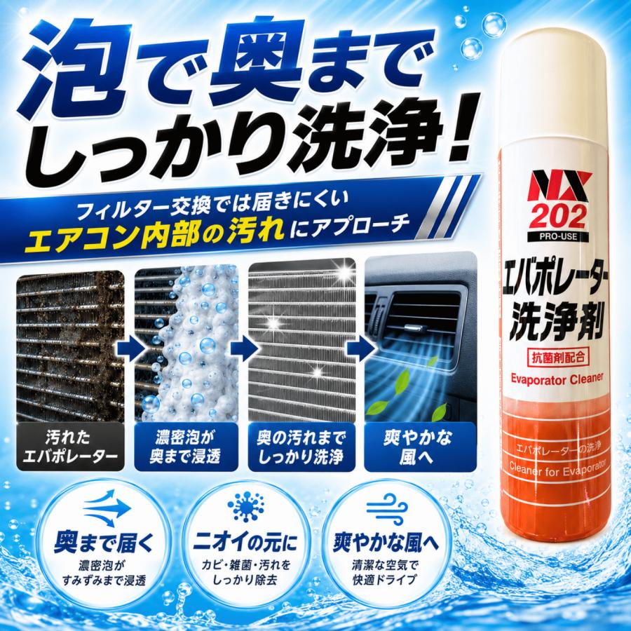 イチネンケミカルズ エバポレーター クリーナー 洗浄剤 車 カー