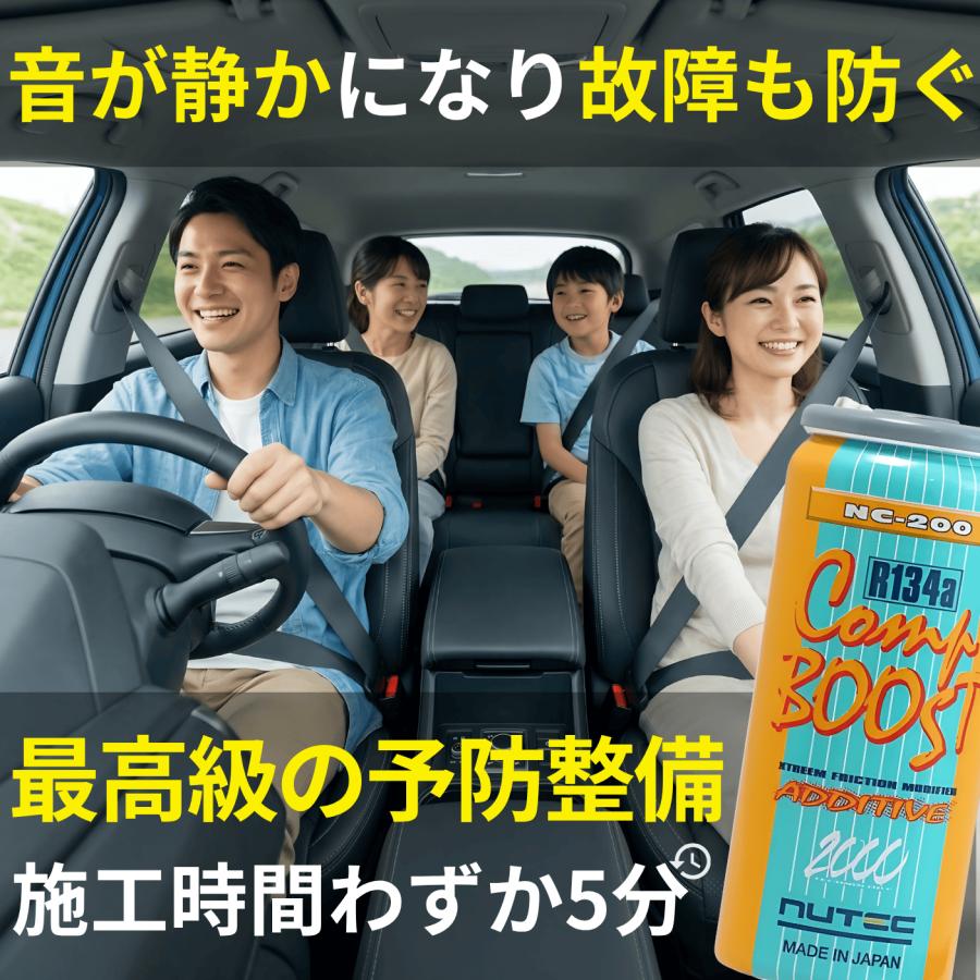NUTEC（ニューテック） カーエアコン コンプレッサー 添加剤 R134a nc