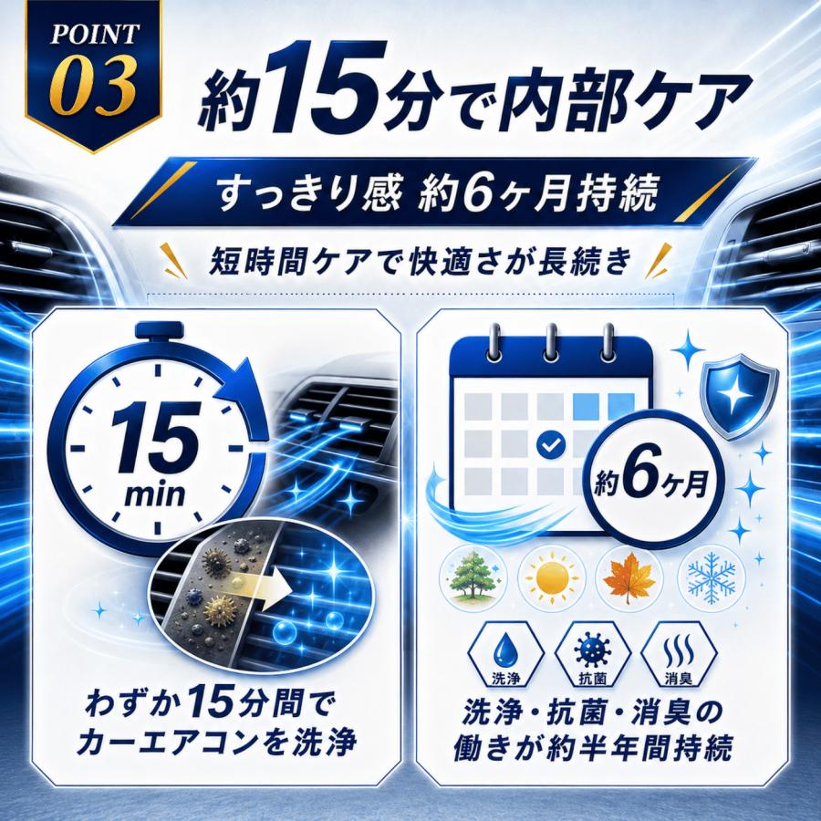 ZAC JAPAN COMPANY エバポレーター クリーナー 洗浄 車 わさびデェール