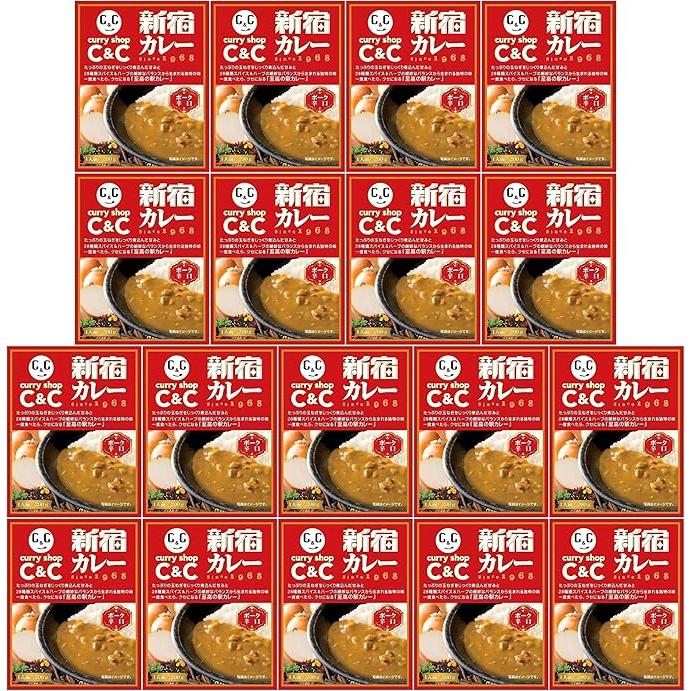 新宿カレー C&C レトルトカレー 詰め合わせセット　21箱 新宿カレー c&c ポーク 辛口 レトルト ルー レンジ対応 ギフト 防災
