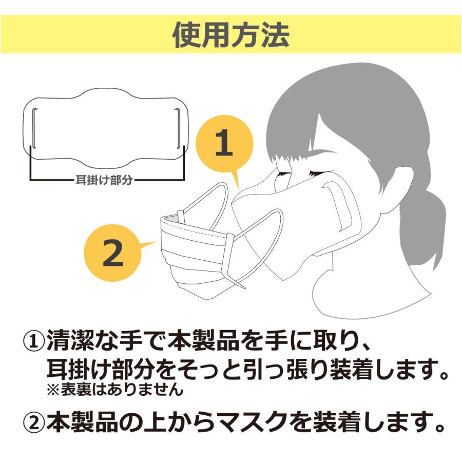 マスクインナー マスク用フィルターシート 肌荒れ防止 乾燥 大きめ 隙間ガード 摩擦軽減 取り換えシート セール 使い捨てタイプ 120枚袋入り 3個セット |  | 04