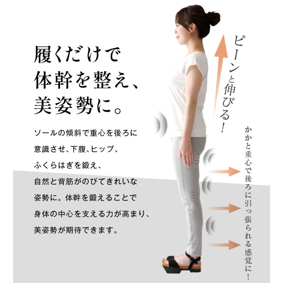 アルファックス 体幹 サンダル レディース トレーニング 鍛える 美姿勢
