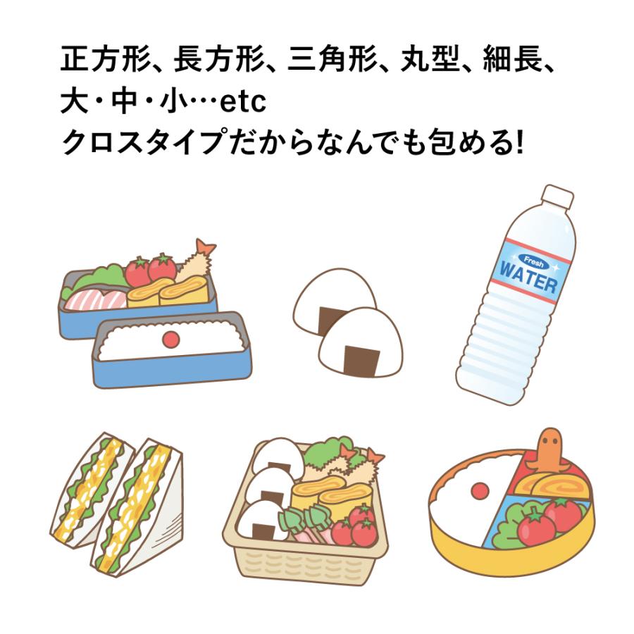 ランチクロス 保冷 おしゃれ お弁当 保冷バッグ 保温 保冷温マルチクロス　ピタクロ｜al-phax｜06