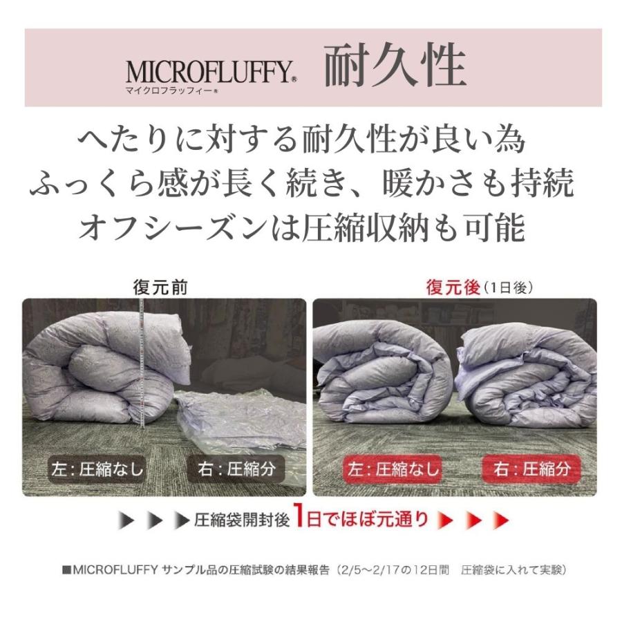 TEIJIN（テイジン） マイクロフラッフィー 掛け布団 あったかPlus