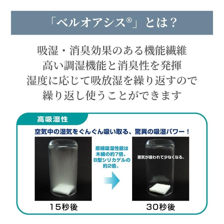 【メーカー直送品】 テイジン 繰り返し使える 除湿シート 日本製 快眠ドライプラス ダブル 日本製 除湿マット 布団 畳 フローリング 押入 除湿 消臭 吸湿 爆買_4